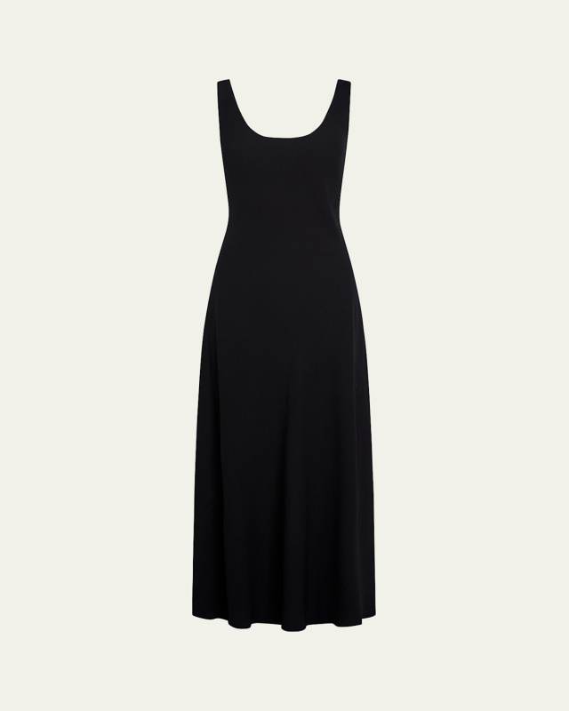 Scoop-Neck Slip Dress